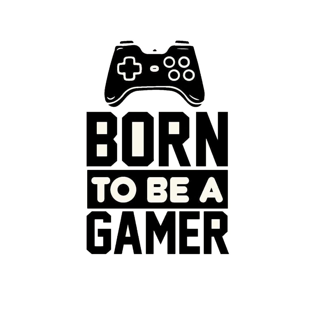 Born To Be Gamer Sticker